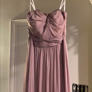 Long Strapless Dress